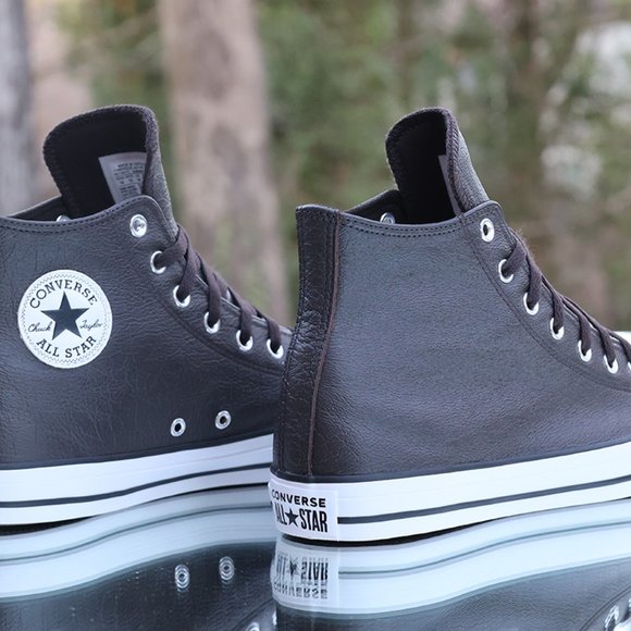 Converse Chuck Taylor All Star Tumbled Leather High Men’s Size 10 - Picture 13 of 13